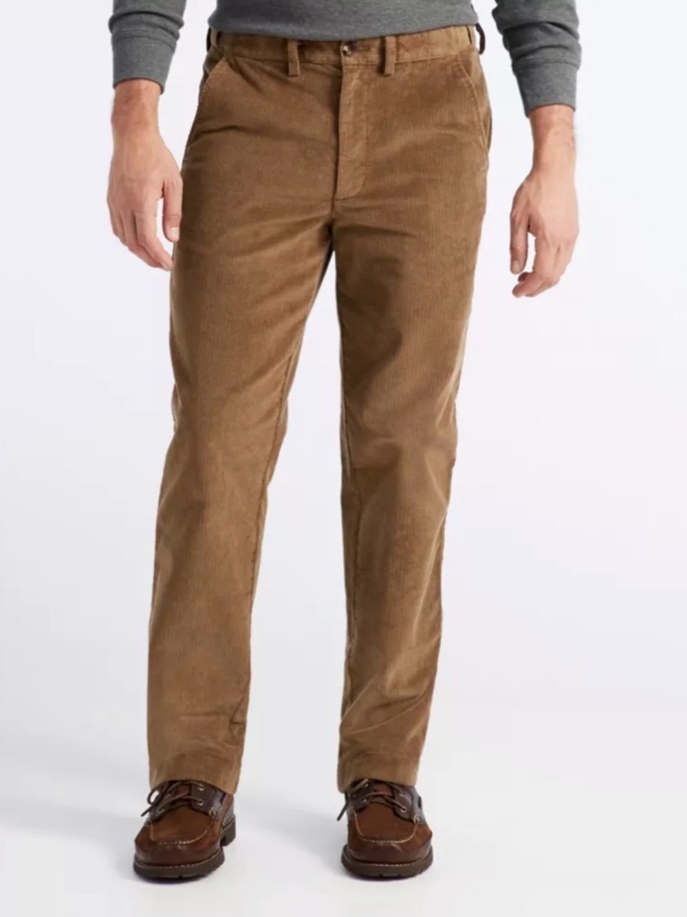 Men's L.L.Bean Stretch Country Corduroy Pants, Sepia/Tan 36x32